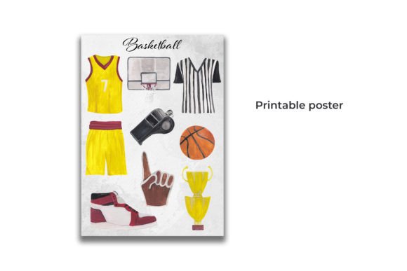 Basketball Classroom Printable Poster