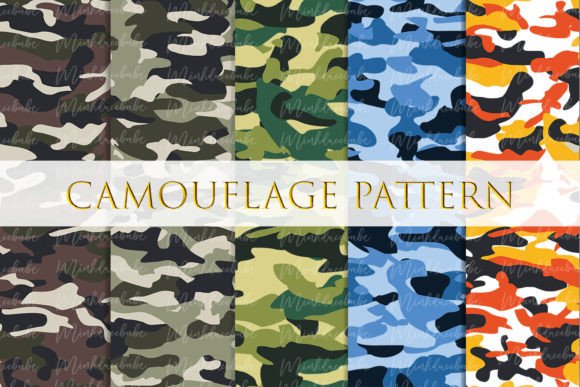 Camouflage Army Patterns Uniform Texture: A Versatile Resource for Design and Production