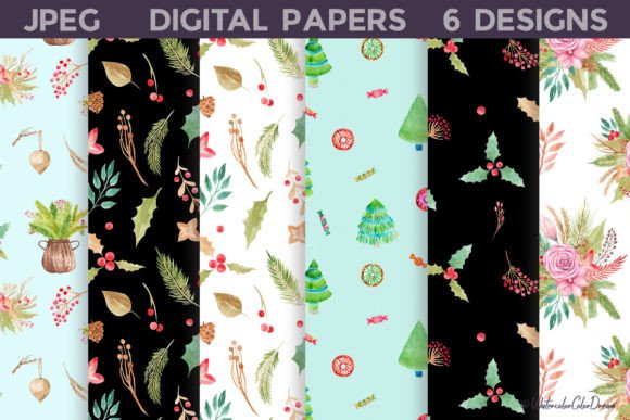 Christmas Floral Seamless Pattern: A Strategic Design Tool for Creative Professionals