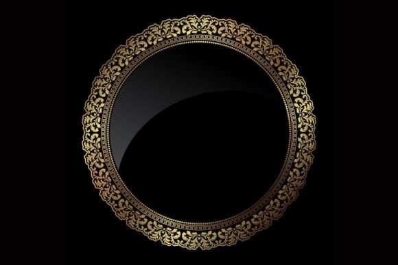Circular Gold Frame: A Strategic Tool for Creative and Professional Projects