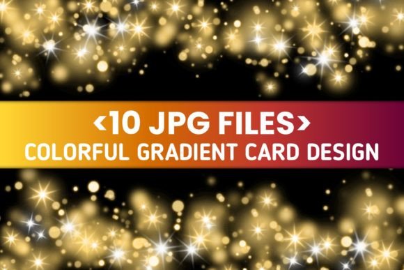 Colorful Gradient Card Design Part 20