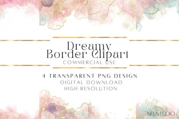 Dreamy Wedding Invitation Borders PNG: A Stylish Choice for Elegant Designs