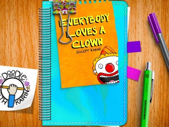 Everybody Loves a Clown Digital Stickers