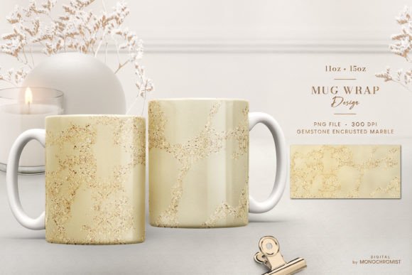 Everything You Need to Know About the Mug Sublimation Gold Marble Yellow Glow Design
