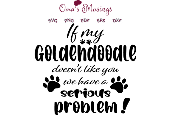 Goldendoodle SVG - Goldendoodle Cut File