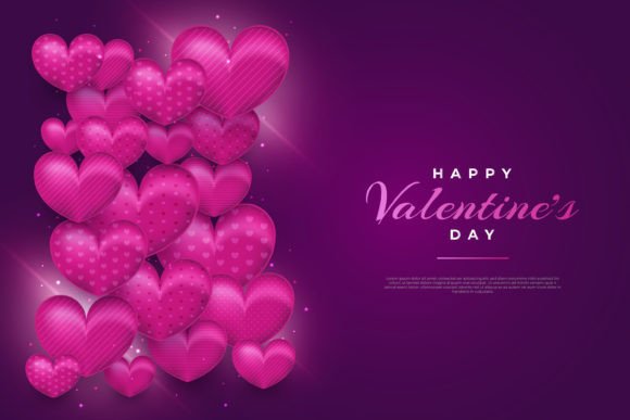 Happy Valentine s Day Banner Design
