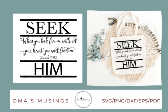 Jeremiah 29:13 SVG – A Practical Bible Verse Design for Creative Projects
