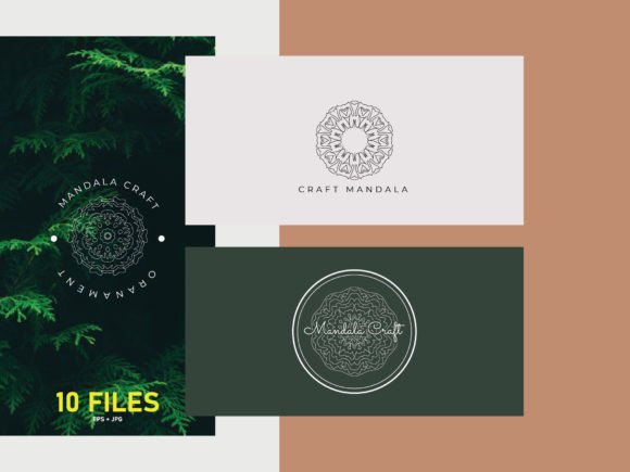 Mandalas Ornament Bundle 10 Side Vol.46: A Creative and Symbolic Design Resource