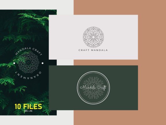 Mandalas Ornament Bundle 10 Side Vol.47