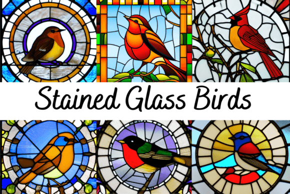 Stained Glass Birds: A Vibrant Art Style for Modern Decor and Creative Projects