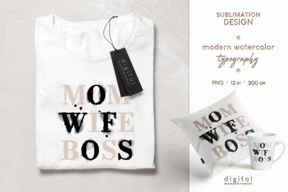 Sublimation Clipart PNG Mom Watercolor: A Strategic Design for Creative Projects