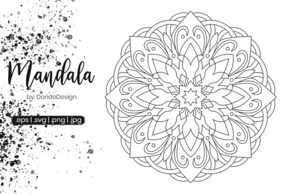 Unlocking Creativity and Versatility with Mandala Coloring Page Vol.099