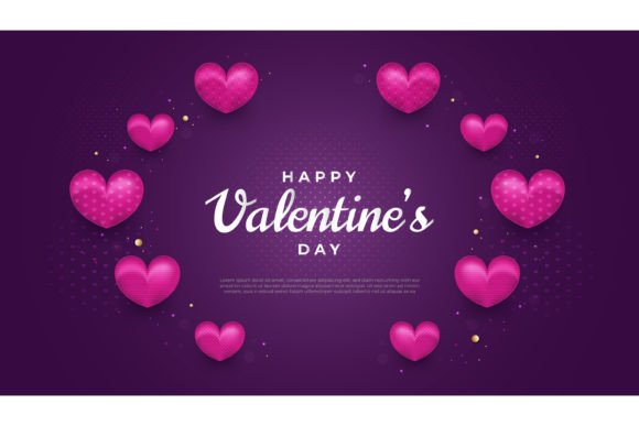 Valentine’s Day Banner with 3D Heart: A Creative Tool for Expressing Love